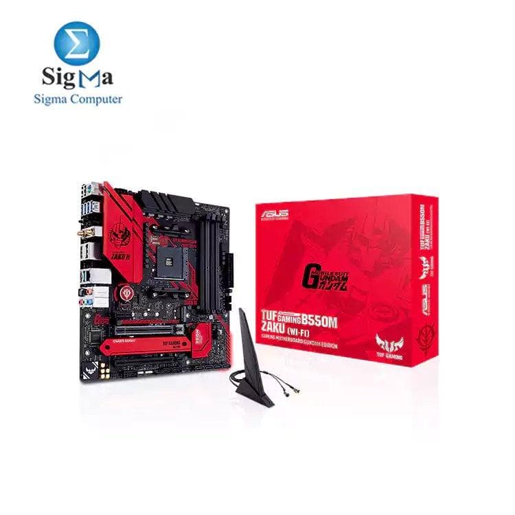 لوحة أم اسوس TUF GAMING B550M (WI-FI) ZAKU EDITION MICRO ATX