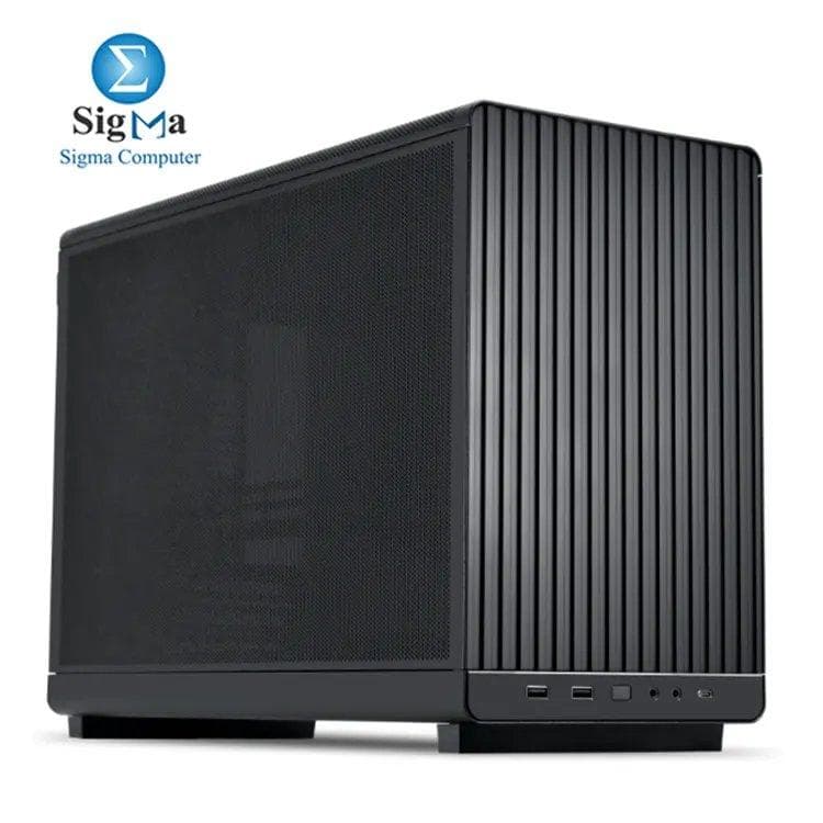 Lian Li A3-mATX Black – Compact 26.3L steel case supporting M-ATX/ITX, 415mm GPU, ATX/SFX PSU, up to 360mm radiators, and 10 fans