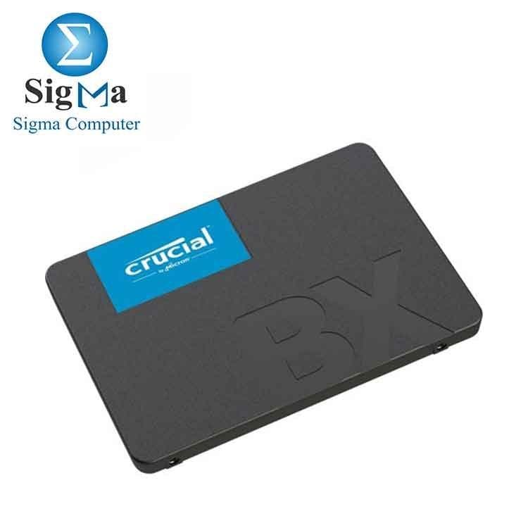 هارد SSD كروشال Crucial BX500 سعة 480GB مقاس 2.5 بوصة 3D NAND SATA