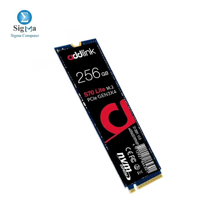 هارد SSD ادلينك S70 Lite سعة 256GB M.2 PCIe GEN3x4 2280 NVMe