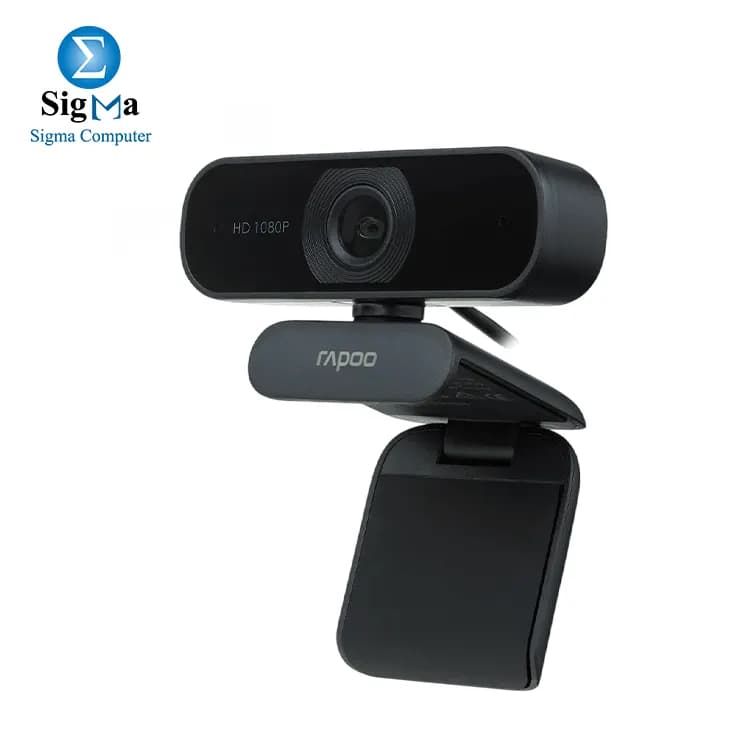 RAPOO C260 USB Full HD Webcam - Black