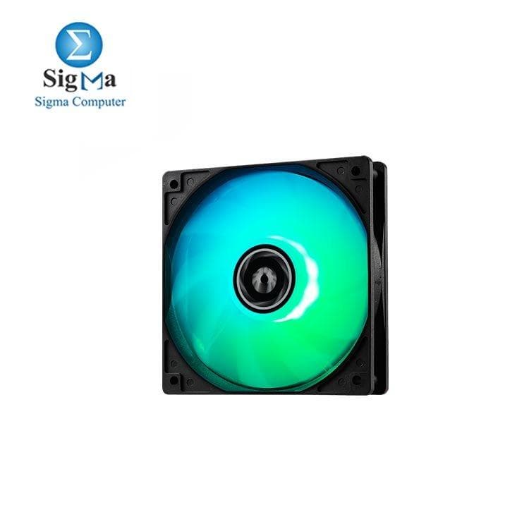 مروحة كيسة BitFenix Spectre addressable RGB مقاس 120mm موديل BFF-ADD-12025-RP