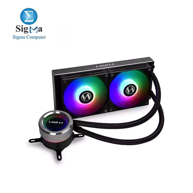 ليان لي GALAHAD AIO 240 مبرد مائي للمعالج RGB - أسود