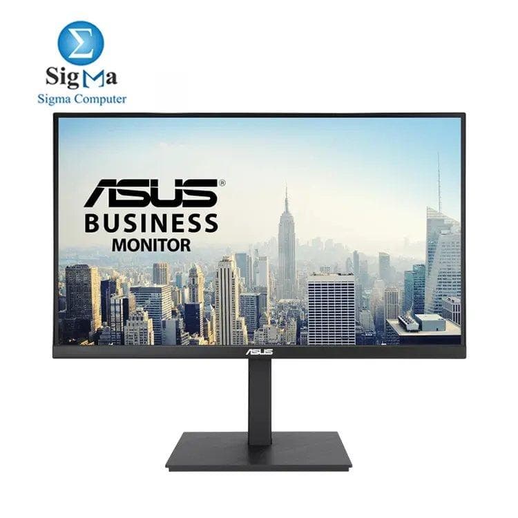 ASUS VA27UQSB  27 4K UHD IPS monitor with HDR10, Adaptive-Sync, ergonomic stand, Eye Care features, and versatile connectivity including HDMI, DisplayPort, and USB hub