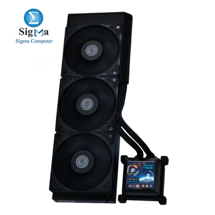ليان لي Hydro Shift LCD 360S 360MM مبرد مائي للمعالج AIO أسود