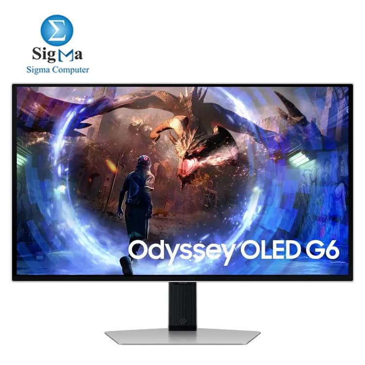 شاشة جيمنج سامسونج 27 بوصة G60SD QHD OLED بمعدل تحديث 360Hz (LS27DG602SMXUE)