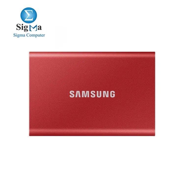 هارد خارجي سامسونج SSD T7 سعة 2TB USB 3.2 Gen 2