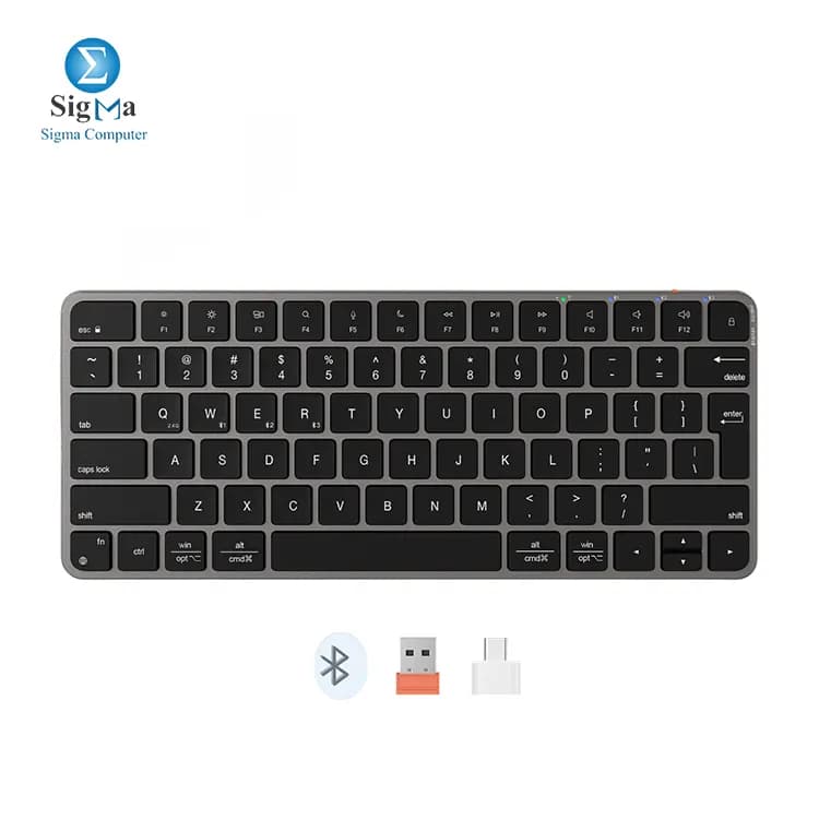 MEETION K210 Wireless And Bluetooth Dual Mode Arabic Keyboard