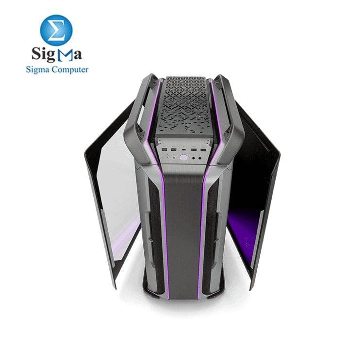 كيسة Cooler Master Cosmos C700M E-ATX Full Tower زجاج مقوى منحني، ARGB، منفذ USB Type-C، كابل Riser مرفق