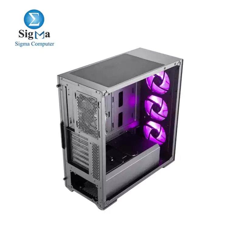 كيسة Cooler Master MasterBox MB511 RGB ATX Mid-Tower بفتحات تهوية أمامية