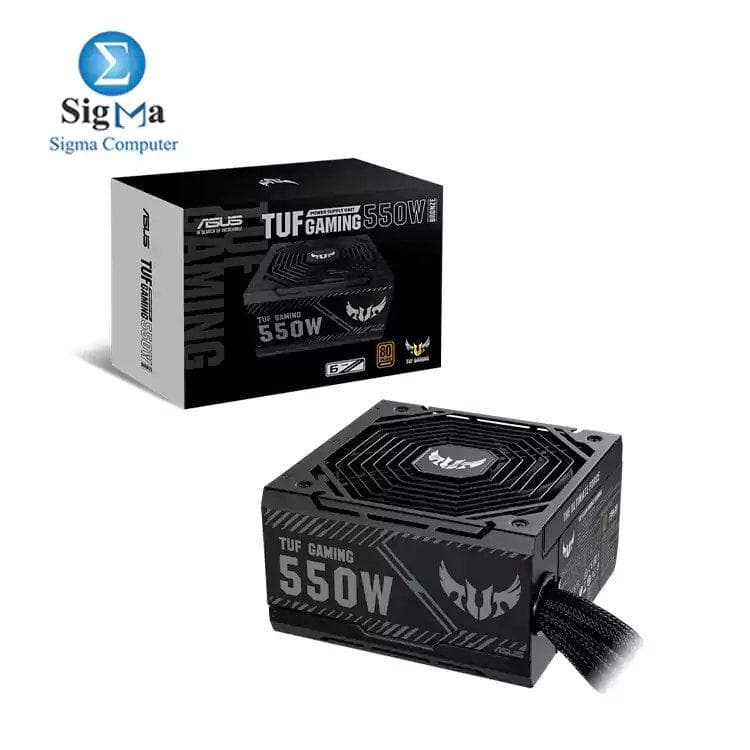 مزود طاقة اسوس TUF-GAMING-550B بقدرة 550W برونز