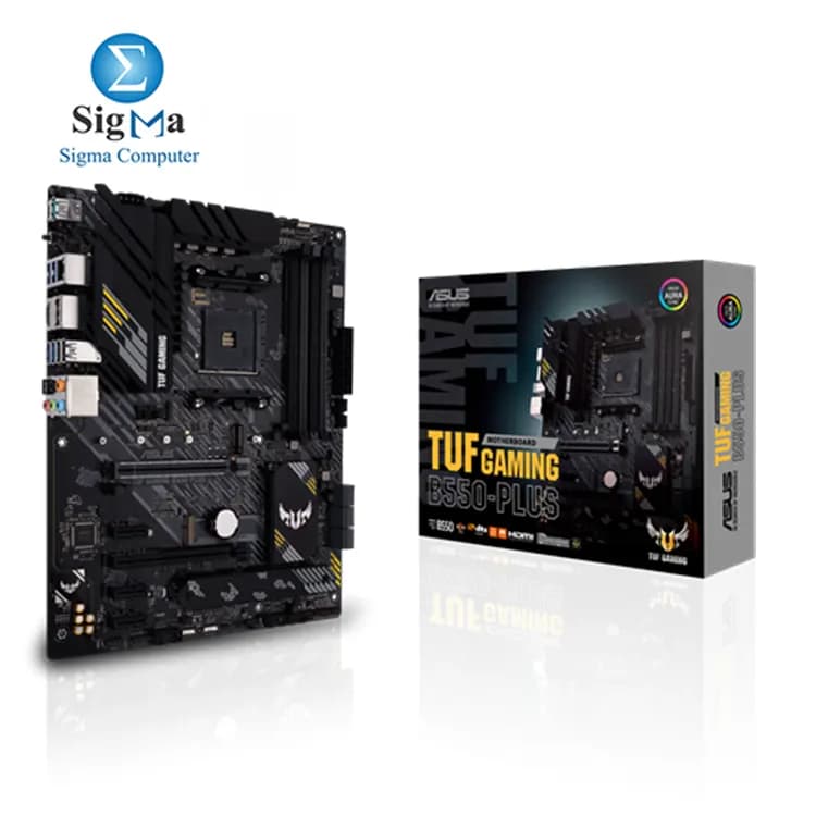 ASUS TUF GAMING B550-PLUS AMD AM4 ATX Gaming Motherboard
