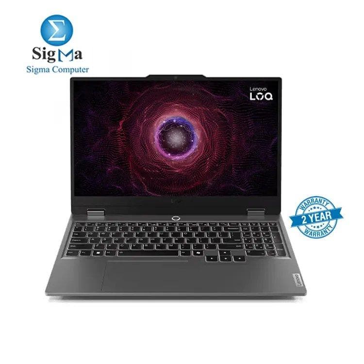 LENOVO LOQ 15IRX9 83DV008PED- Intel® Core™ i7-13650HX - NVIDIA® GeForce RTX™ 4050 6GB - 16GB SO-DIMM DDR5-4800 - 512GB SSD M.2 - 15.6 FHD IPS 300nits Anti-glare, 100% sRGB, 144Hz