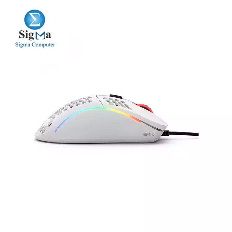 ماوس جيمنج جلوريوس Model D، أبيض مطفي 68G (GD-White)