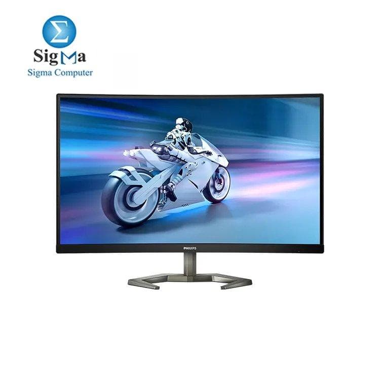 شاشة فيليبس Momentum 5000 32M1C5200W مقاس 31.5 بوصة FHD بتردد 240Hz لوحة VA زمن استجابة 0.5ms منحنية 1500R