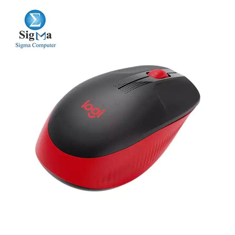Logitech M190 Wireless Mouse - Red