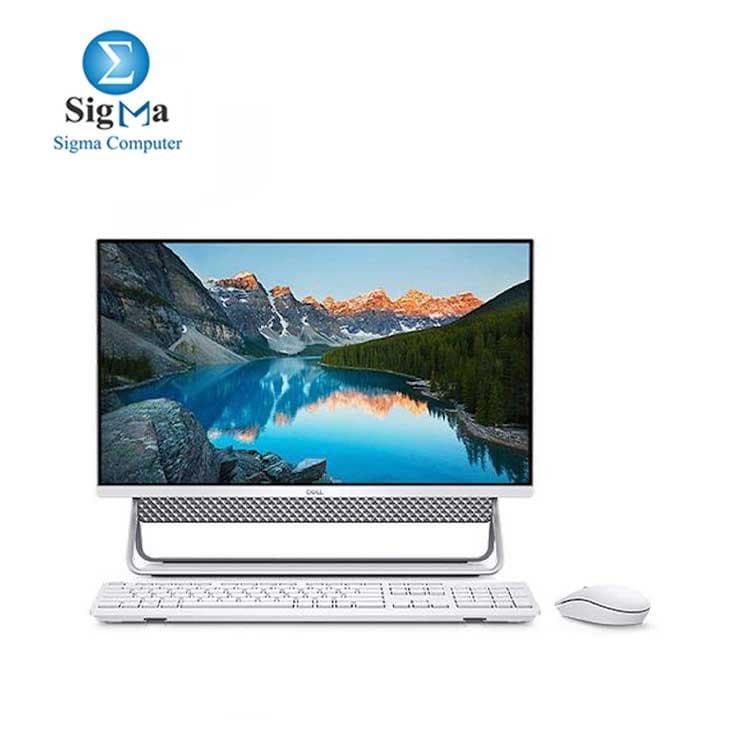 لابتوب ديل Inspiron 24 5490 الكل في واحد، معالج CI7-10510U، رام 8GB، هارد 1TB + 512GB SSD، ويندوز 10