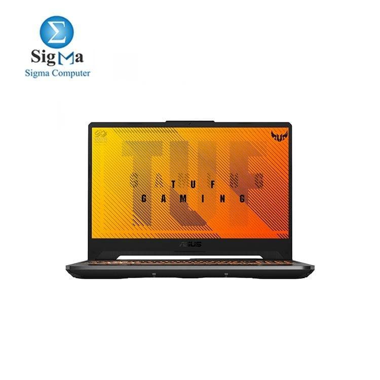 لابتوب اسوس TUF GAMING F15 FX506LI-BI5N5، معالج كور I5-10300H، رام 8GB، هارد 1TB HDD و 256GB SSD، كرت شاشة انفيديا جي فورس GTX 1650TI، ويندوز 10