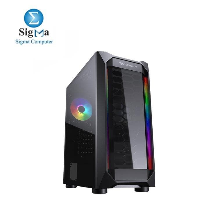كيسة جيمنج COUGAR MX410 -T + باور سبلاي VTC600