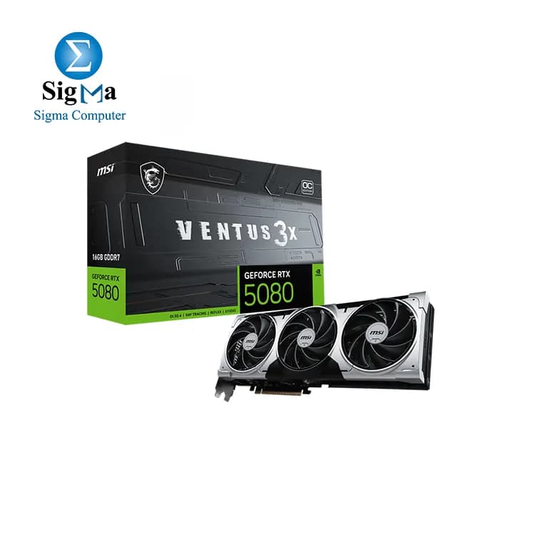 Msi GeForce RTX™ 5080 16G VENTUS 3X OC PLUS