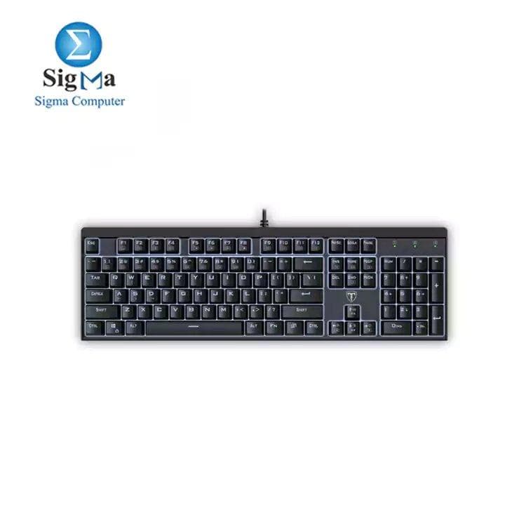 كيبورد جيمنج ميكانيكي T-DAGGER Escort T-TGK303 - سويتش أزرق