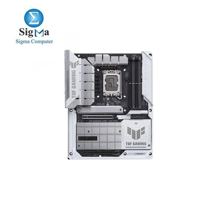 لوحة أم TUF Gaming Z790-BTF WiFi 7 انتل® Z790 (LGA 1700) ATX، تصميم مخفي للموصلات، PCIe 5.0، 4xM.2، 16+1+1 Power Stages، DDR5، 2.5Gb Ethernet، USB Type-C، Thunderbolt™ 4