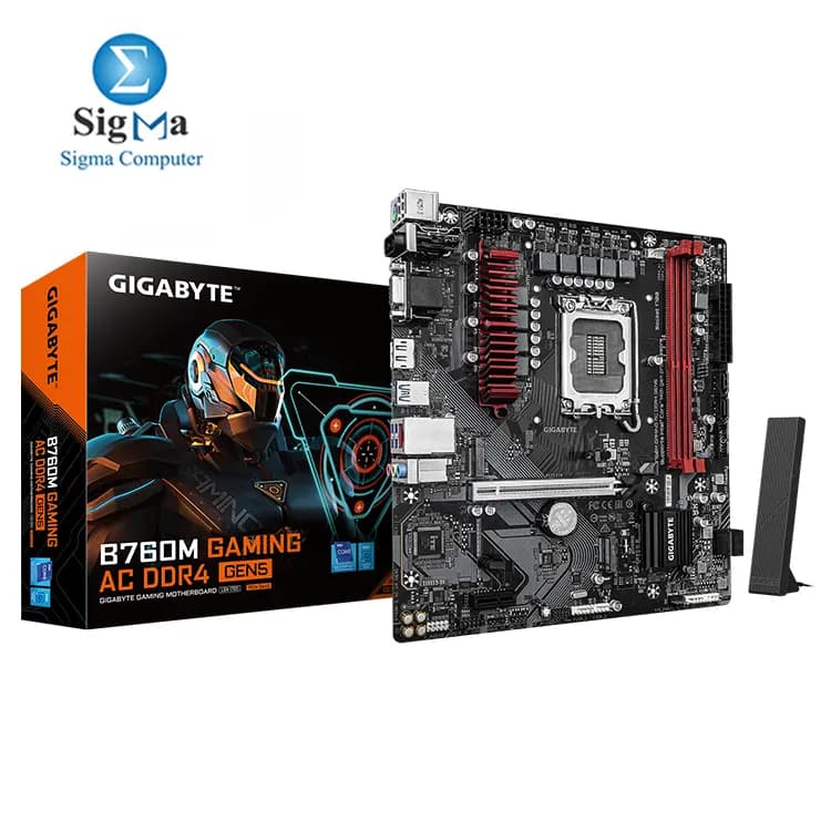 GIGABYTE B760M GAMING AC DDR4 (GEN5)