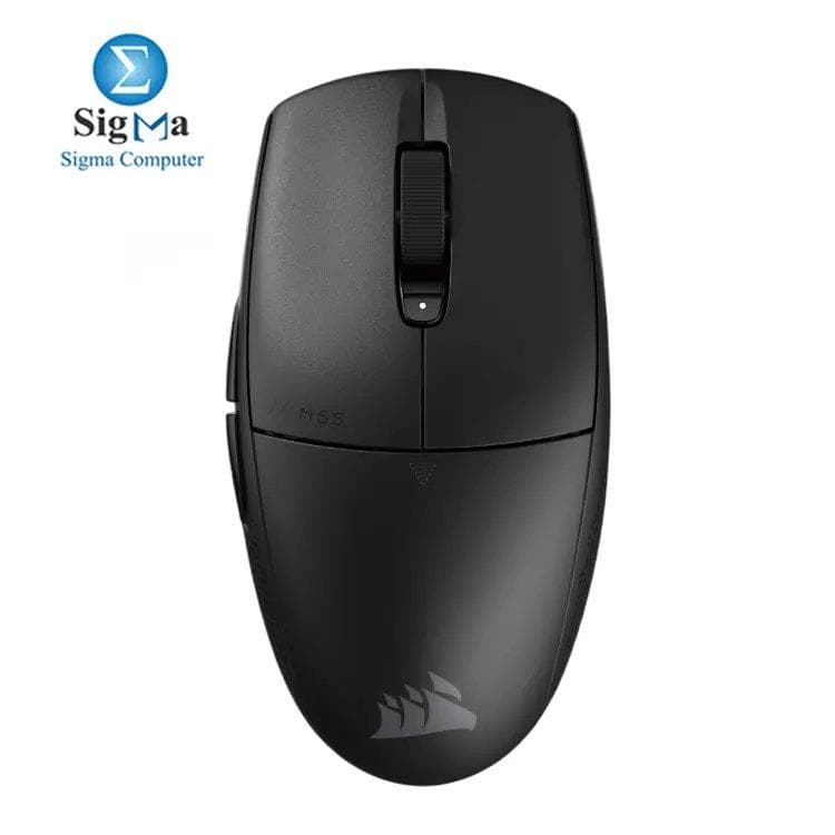 CORSAIR M55 WIRELESS – 60g, Optical Sensor, 24,000 DPI, Dual Wireless (SLIPSTREAM & Bluetooth), Up to 400hrs Battery, Universal Grip.