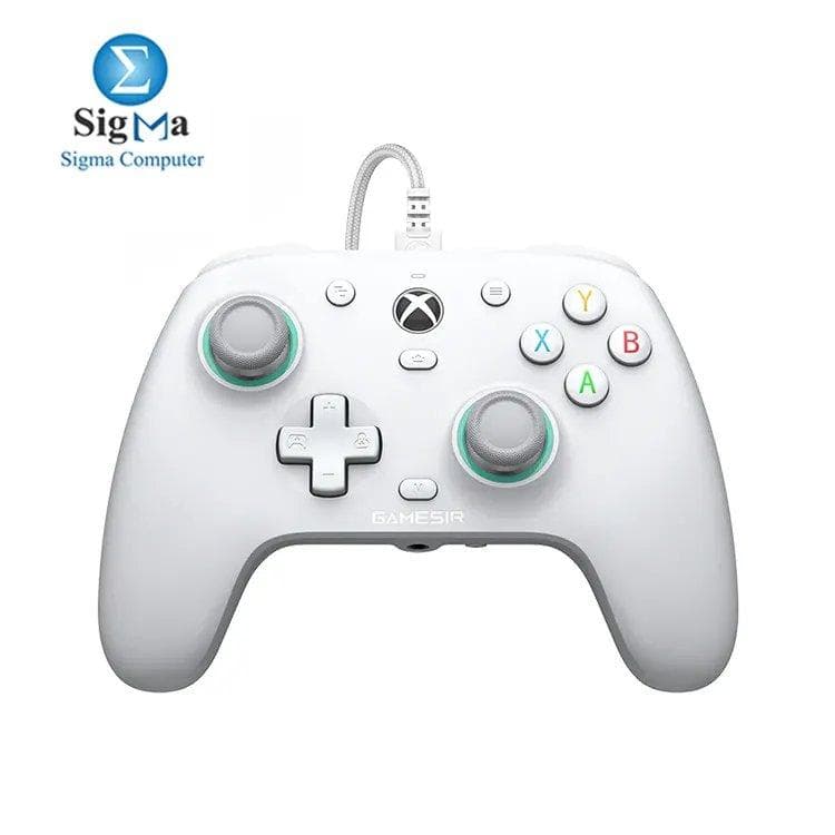 GameSir G7 SE – Wired Xbox & PC controller with Hall Effect sticks & triggers, customizable buttons, swappable faceplate, immersive vibration, and 3.5mm audio jack