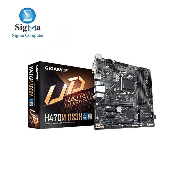 لوحة أم جيجابايت H470M DS3H LGA1200