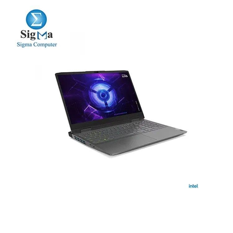 لابتوب جيمنج لينوفو LOQ 16IRH8، موديل 82XW002RAX، معالج انتل Core i7-13620H، كرت شاشة GeForce RTX 4060 8GB، رام 16GB DDR5، هارد 512GB SSD، شاشة 16 بوصة