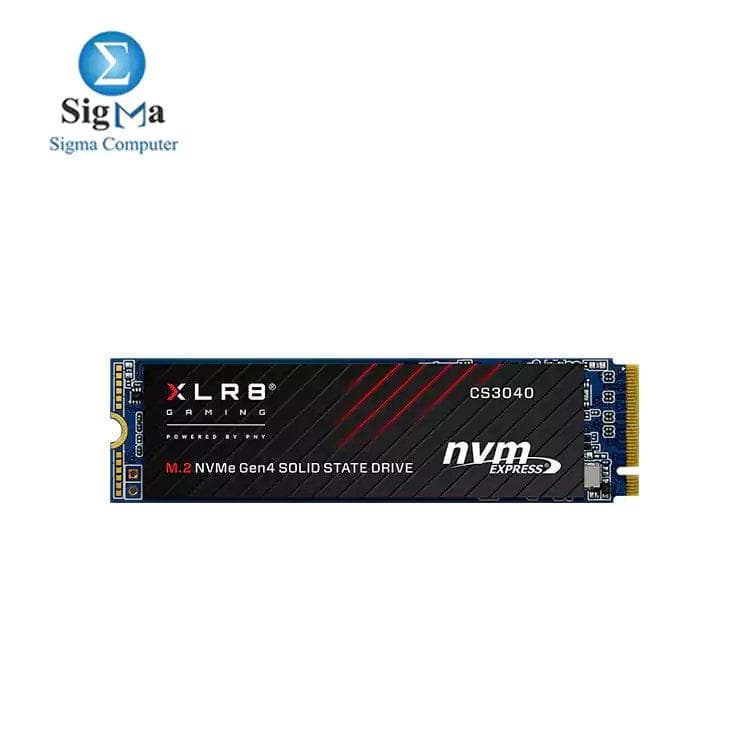 بي ان واي هارد XLR8 CM3040 M.2 NVMe Gen4 - 500GB 3D Flash Memory