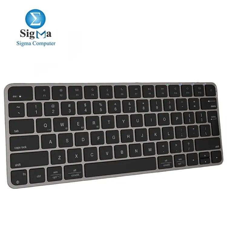 Meetion ikey K210 Wireless Ultra-thin Apple Keyboard With Rechargeable Battery