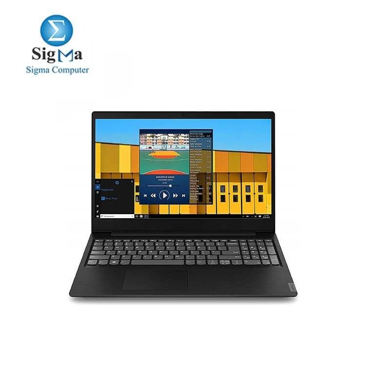 لابتوب لينوفو IdeaPad S145-15IKB - معالج Intel Core i3-8130U - رام 4GB - هارد 1TB HDD - شاشة 15.6 بوصة HD - كرت شاشة Intel - لون أسود