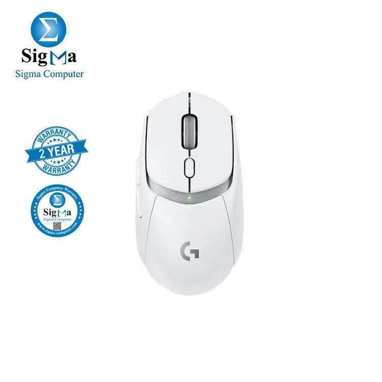 ماوس جيمنج لاسلكي لوجيتك G309 LIGHTSPEED أبيض