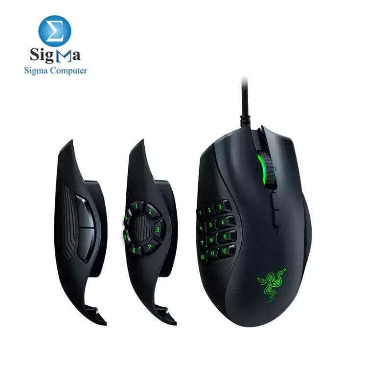 ماوس جيمنج معياري MOBA/MMO من Razer Naga Trinity بإضاءة RGB