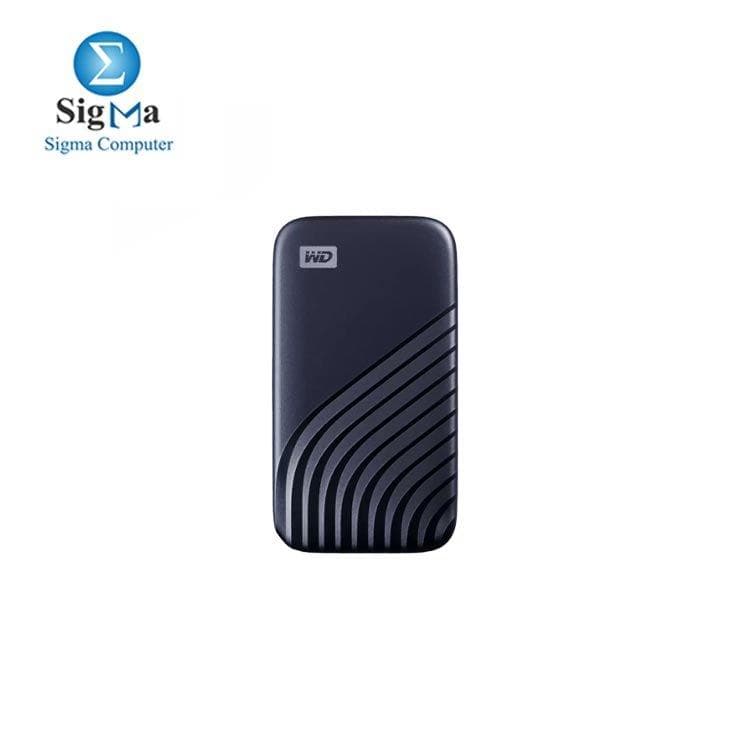 هارد ديسك SSD ويسترن ديجيتال My Passport سعة 1TB WDBAGF0010BBL لون أزرق