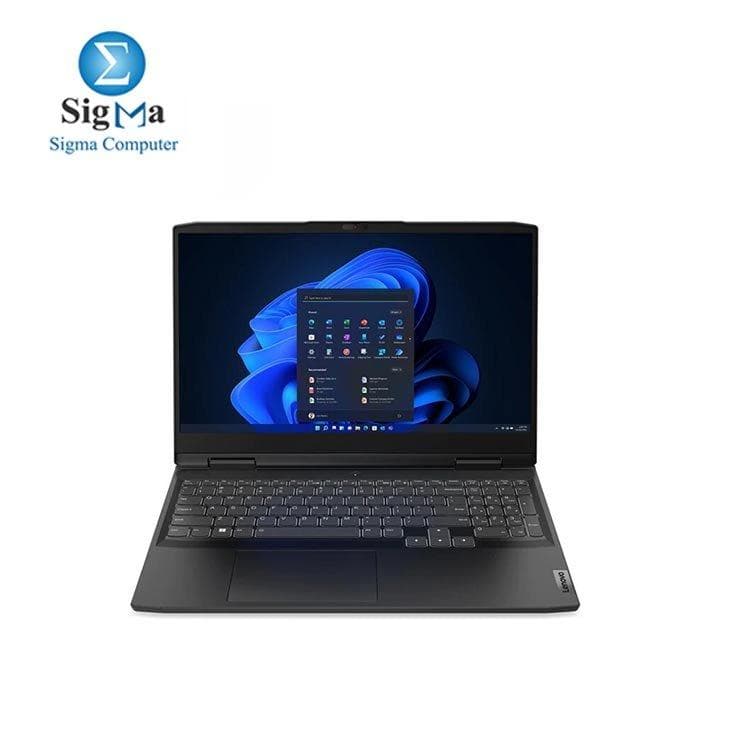 لابتوب لينوفو IdeaPad Gaming 3 15IAH7 82S900VCAX بمعالج Intel Core i7-12650H، كرت شاشة GeForce RTX 3050 4GB، رام 16GB، هارد 512GB SSD M.2، شاشة 15.6 FHD IPS 120Hz