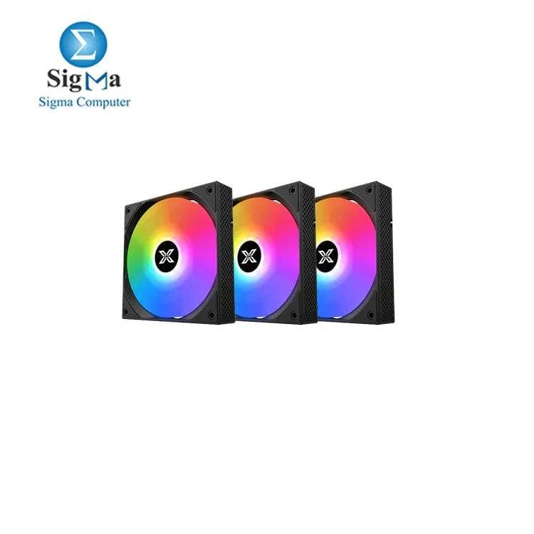 XIGMATEK-Starz Argb 3 Fans With Controller Fan