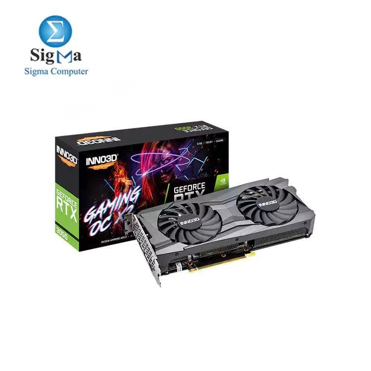 كرت شاشة جيمنج من انو 3D انفيديا جي فورس RTX 3050 8 جيجا GAMING OC X2
