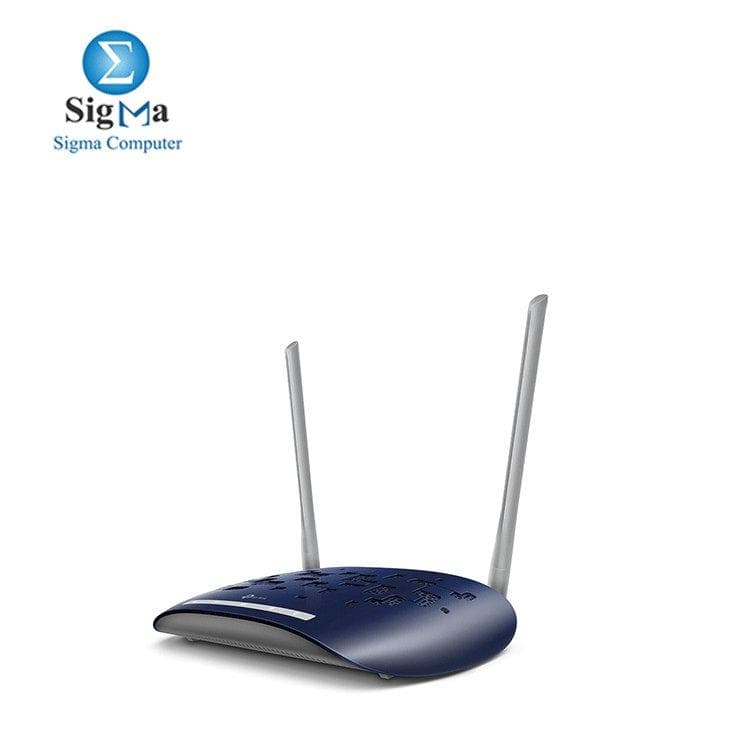 تي بي لينك 300Mbps Wireless N مودم راوتر VDSL/ADSL موديل TD-W9960
