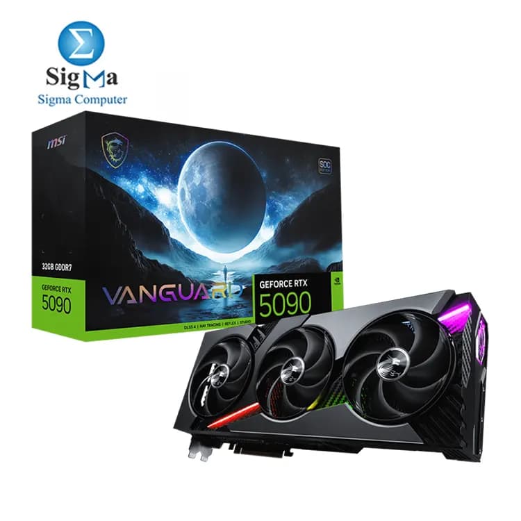 كرت شاشة ام اس اي GeForce RTX™ 5090 32G VANGUARD SOC