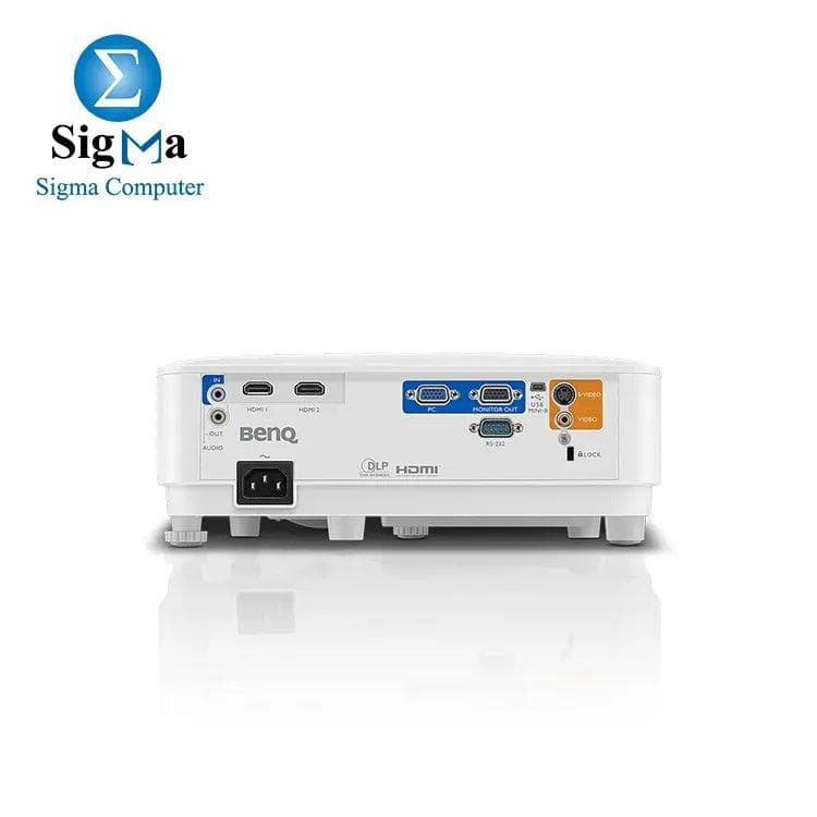 بروجيكتور بينكيو MS550 للأعمال SVGA، DLP، 3600 لومن، تباين 20000:1، HDMI مزدوج
