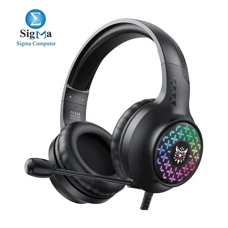 سماعة رأس اونيكوما X7 Pro للجيمنج مع إضاءة RGB وعزل للضوضاء