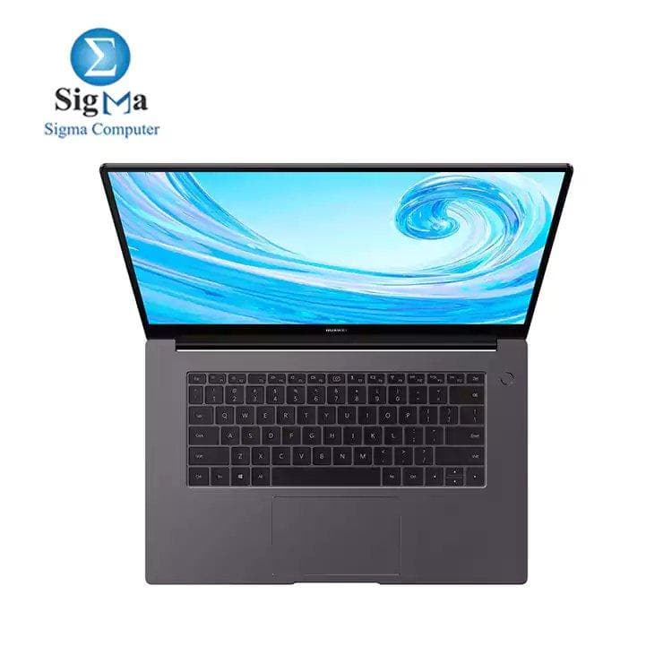 لابتوب هواوي MateBook D15، معالج Core™ i5-1135G7، رام 8G، مساحة 512GB SSD، شاشة 15.6 بوصة IPS، كرت شاشة Intel® Iris® Xe Graphics، ويندوز 10