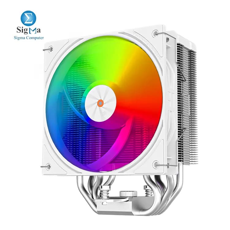 مبرد هوائي Thermalright Assassin X 120 R Digital ARGB أبيض
