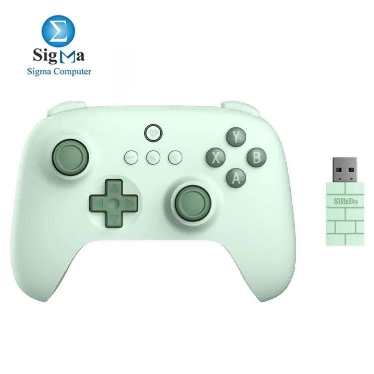 8Bitdo Ultimate C 2.4G Wireless Controller for Windows PC, Android, Steam Deck ( green ).