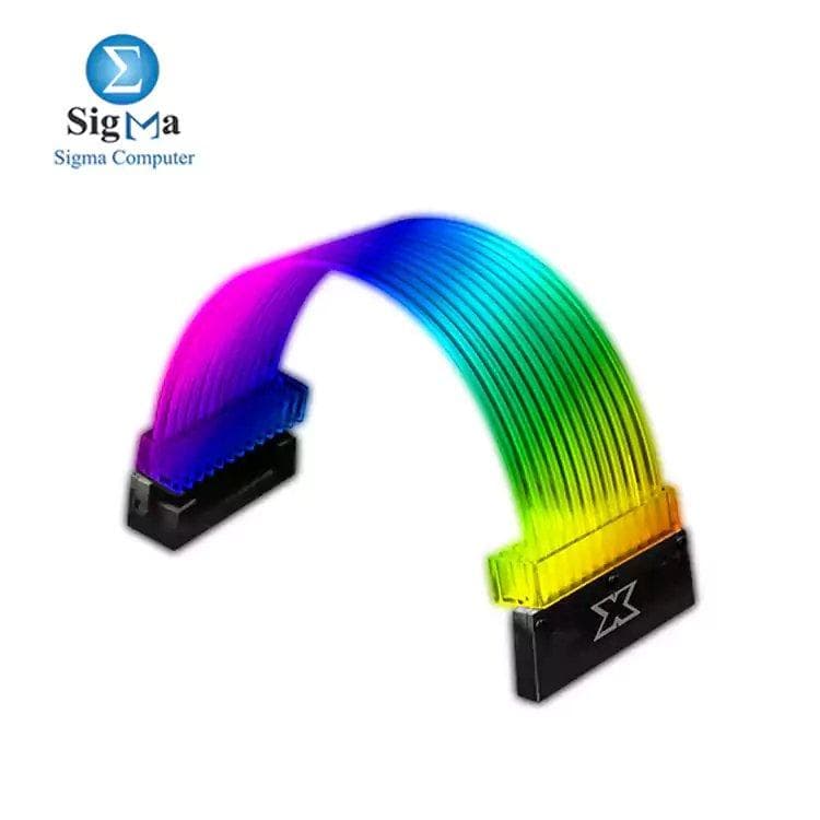 طقم غطاء كابلات مزود طاقة XIGMATEK I COVER MB 24P ARGB