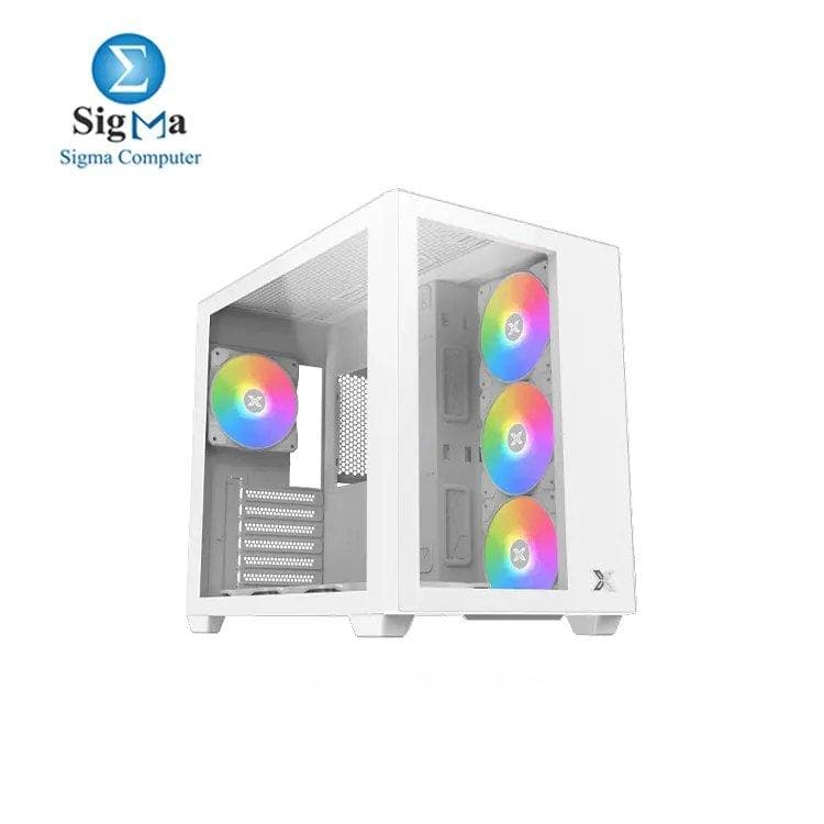 كيسة كمبيوتر XIGMATEK Aqua III Arctic Argb Mid Tower