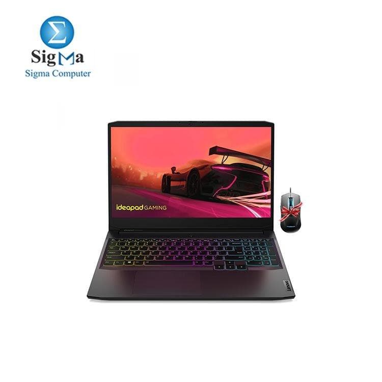 LENOVO IdeaPad Gaming 3 15ACH6 82K2006SFE RYZEN5-5600H RAM16G 512GB SSD M.2 15.6 NVIDIA® GeForce RTX™ 3050 4GB